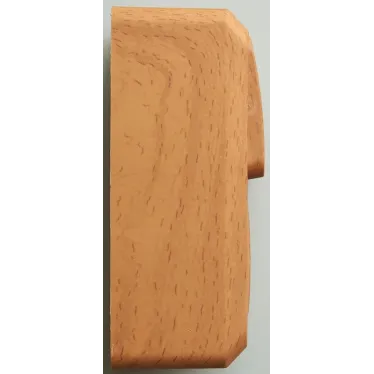 ЭТЮД блок открытой установки Розетка с зеземлением со шторками + Выключатель 1-клавиш., бук