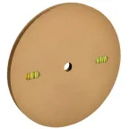 Трубка термоусадочная ТУТ 20/10 желто-зеленая (100м)