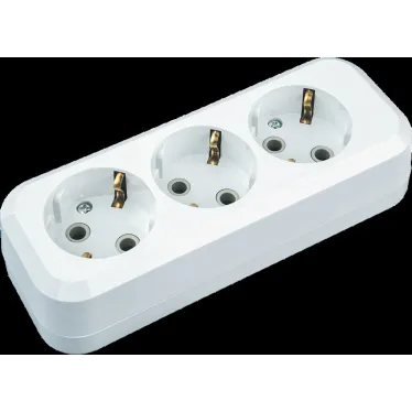 Колодка NCA-BL01-03-E-WH 3гн с/з пласт. Navigator