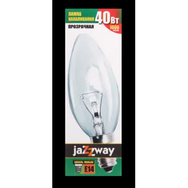 Лампа накаливания B35 240V 40W E14 clear