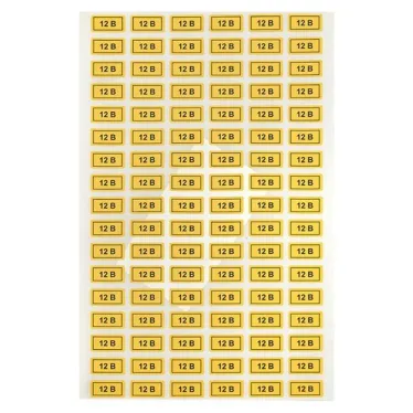 Наклейка 12В 10х15мм (1шт)