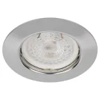 Светильник штампованный MR16,12V/220V, 50W хром ST3 CH