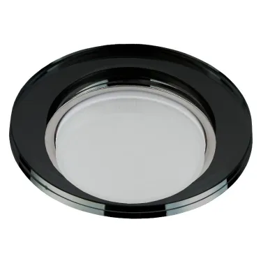 Светильник под лампу Gx53, 220V,13W, черный DK80 BK