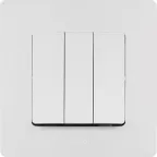 ETIKA Рамка 1 пост белая