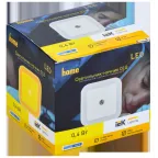 LIGHTING Светильник-ночник светодиодный 018 квадрат с датчиком освещенности 220В IEK