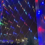 ENIS-01R Гирлянда LED Сеть 1,8 м*1,5 м RGB 8 режимов, 220V, IP20 (60/720)