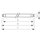 Лампа линейная люминесцентная ЛЛ 18Вт MASTER TL-D Super 80 18/840 G13 белая