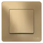 BLANCA скрытой установки одноклавишный переключатель (cх.6), 10A, 250B, титан