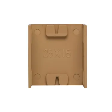 Соединитель (25х16) (4 шт) Plast PROxima под светлое дерево