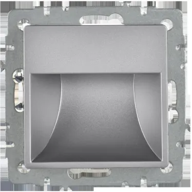 BRITE Подсветка LED встраиваемая ПЛ20-БрА алюминий