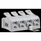 Клемма пружинная соединительная КСПз4-2L+N+PE