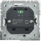 BRITE Подсветка LED встраиваемая ПЛ20-БрЧ черный