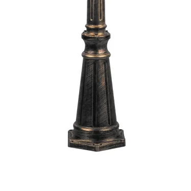 Светильник НТУ-3х60w столб Е27 IP44 черное золото