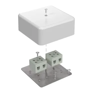 Коробка огнестойкая для кабель-канала 40-0470-FR16.0-4 Е15-Е120 103х103х45