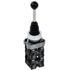 Джойстик LA167-PA14 4 полож. 4з с фиксацией черный