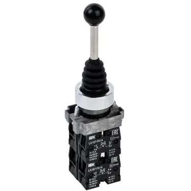 Джойстик LA167-PA14 4 полож. 4з с фиксацией черный