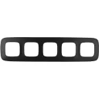 Valena ALLURE Рамка 5 постов алюминий универсальная