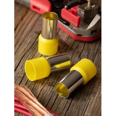 Наконечник штыревой НШвИ 70.0-20 желтый (50шт)