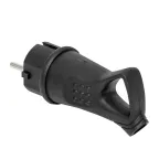 Вилка угловая каучуковая с кольцом 230В 2P+PE 16A IP44 PROxima