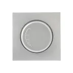 Валенсия лицевая панель светорегулятора 600W 220В сталь