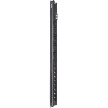 Блок распределения питания ITK BASE PDU PV1111 25U 1ф 16А 10SCHUKO 10C13 2.6м SCHUKO