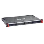 Полка оптическая неукомплектованная выдвижная модульная для установки оптических вставок - 19дюйм - 1U