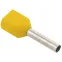 Наконечник-гильза НГИ2 1.0-10 желтый (20шт)