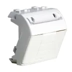 BRAVA Адаптер для информационныx разъемов Keystone 2 модуля белый