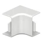 Крышка внутреннего угла кабельного канала WDK 15x30 мм (ПВХ,белый)