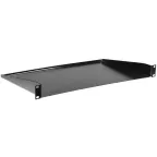 Полка консольная L-280мм 1U черная