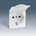 Накладка со шторками и крышкой на 75432-, 75464-69, S82C, белый