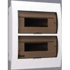 Щит распределительный встраиваемый ЩРВ-П-24 IP41 пластиковый прозрачная дверь