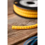 Маркер кабельный 6.0кв.мм 1 (350ед) (ЕС-3)