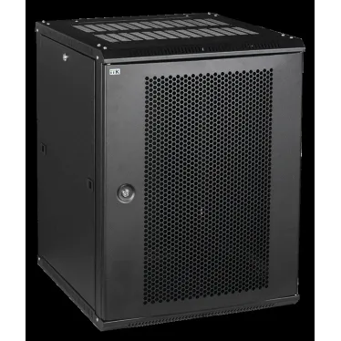 Шкаф LINEA W 6U 600x600 мм дверь перфорированная RAL9005