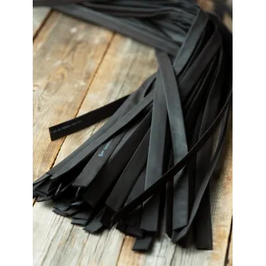 Трубка термоусаживаемая ТУТ нг 16/8 черная в отрезках по 1м PROxima