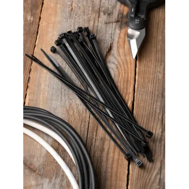 Хомут P6.6 стандартный черный 3.6x140 (100шт) FlexLock PROxima