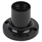 Патрон Е27 потолочный, бакелит, черный (x50) (50/200/4800)