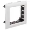 Avanti Рамка-суппорт белая для In-liner Front, 2 модульная