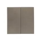 Валенсия лицевая панель выключателя 2-кл. 10А кашемир