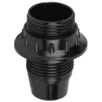 Патрон Е14 с кольцом, бакелит, черный (50/200/3200)