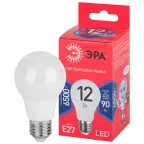 Лампа светодиодная LED A60-12W-865-E27 R (диод, груша, 12Вт, хол, E27) (10/100/2000)