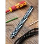 Шина PEN ноль-земля (6x9мм) 24 отв. цинк крепеж покраям