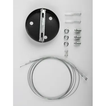 Светильник светодиодный Geometria Delta SPO-152-B-40K-048 48Вт 4000К 3500Лм IP40 800*800*80 черный подвесной