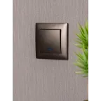 Валенсия лицевая панель выключателя 1-кл. с индикатором 10А графит