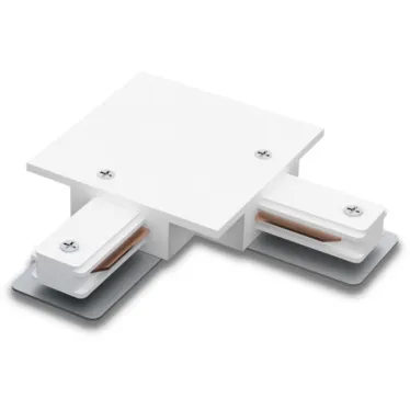 Коннектор угловой белый для встраиваемого шинопровода