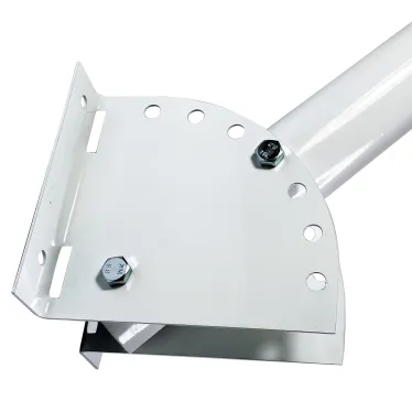 Кронштейн КР-3 LED (до 60 кг, крепление на столб стальной лентой)