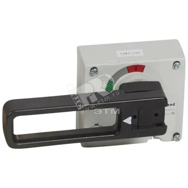 Стандартная поворотная рукоятка для DPX 630 - для устанавки на дверь щита - IP 55 - серая | 026281 | Legrand