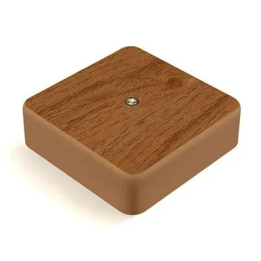 Коробка распределительная КМ41212-05 75х75х20мм дуб