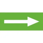 Этикетка самоклеящаяся INFO-SSA-114 стрелка без текста