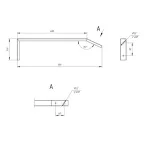 Кронштейн для школьных досок для светильников ДПО SPO-SCHOOL-SET (2 шт.)